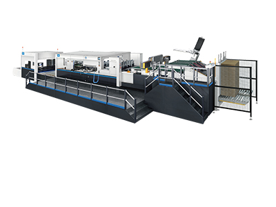 Automatic Die Cutting with Feeder & Bundle Breaker